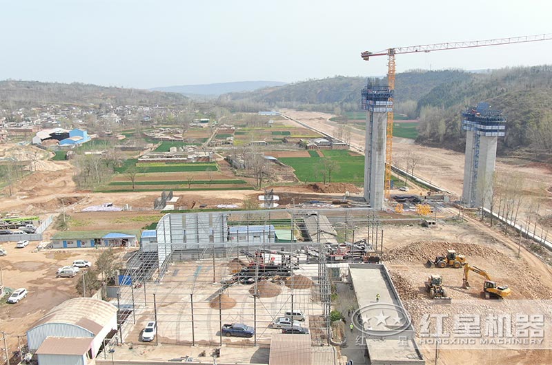 山東高鐵項目建設基地